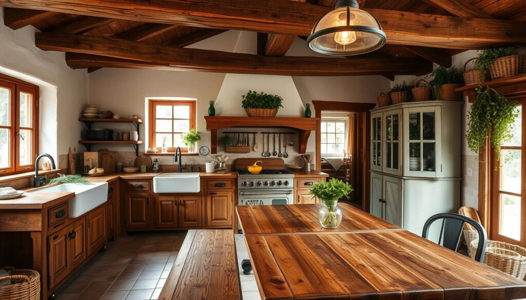 rustic kitchen design