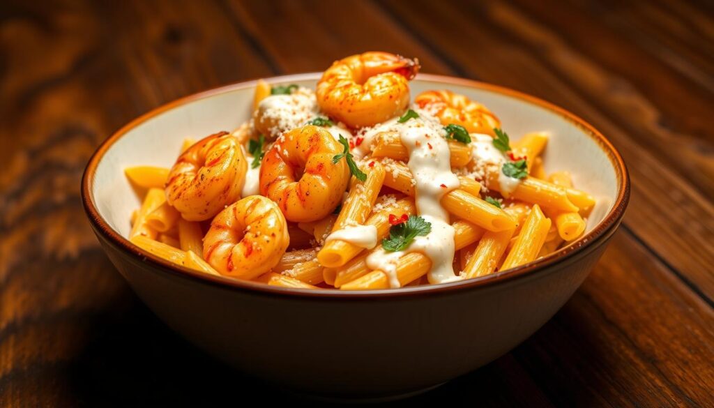 Creamy Cajun Shrimp Pasta
