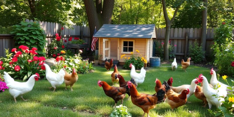 How to raise chickens in your backyard