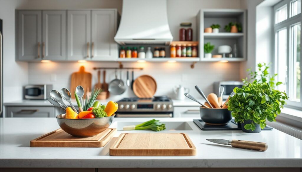 kitchen setup