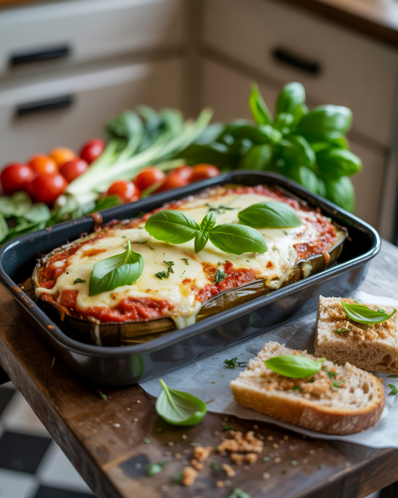 Grilled Eggplant dish