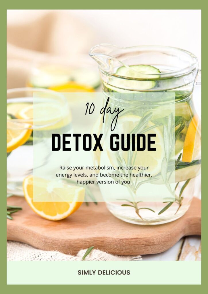 Detox Guide eBook cover