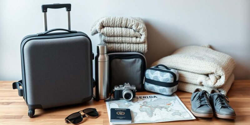 Travel essential to pack for a week vacation