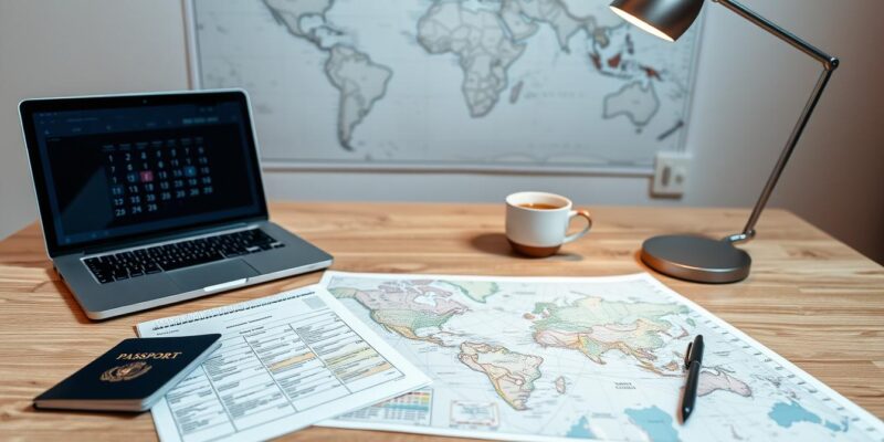 plan and organize your trip step by step