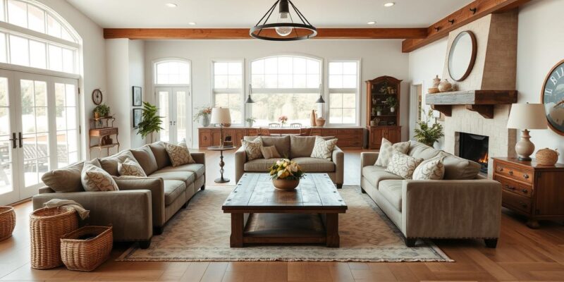 7 Modern Farm Style Living Room Ideas