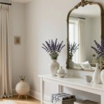 elegant French accessories displayed in modern home interior