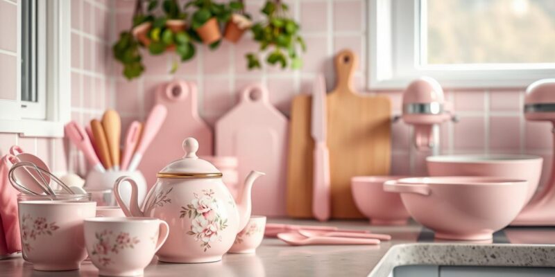 love pink? Here are 10 kitchen pink items/tools
