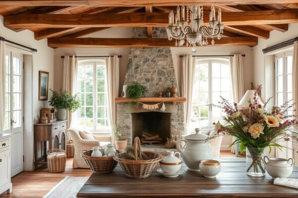 French Country Living room